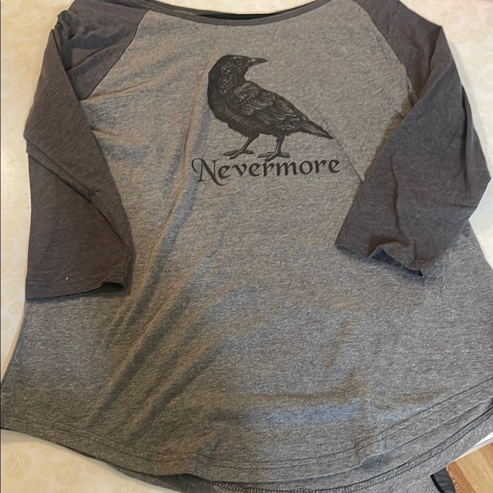 Nevermore long sleeve tee